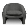 Shackelton Corduroy Occasional Chair - Black at online8 furniture store Auckland
