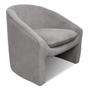 Shackelton Corduroy Occasional Chair - Grey at online8 furniture store Auckland