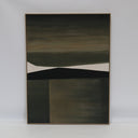 Shadow Form Abstract Wall Art - Olive Smoke at Online8 Furniture Auckland NZ
