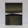 Shadow Form Abstract Wall Art - Olive Smoke at Online8 Furniture Auckland NZ
