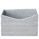 Shaped Storage Basket White at online8 furniture store Auckland
