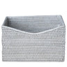 Shaped Storage Basket White at online8 furniture store Auckland