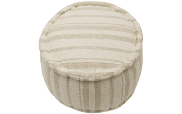 Shaw Handloom Pouf. - Natural at Online8 Furniture Auckland NZ