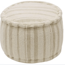 Shaw Handloom Pouf - Natural at Online8 Furniture Auckland NZ