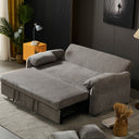 Shelby 2 Seater Roll Out Sofa bed - Silver at online8 furniture store Auckland