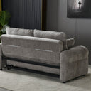 Shelby 2 Seater Roll Out Sofa bed - Silver at online8 furniture store Auckland