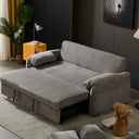 Shelby 2 Seater Roll Out Sofa bed - Silver at online8 furniture store Auckland