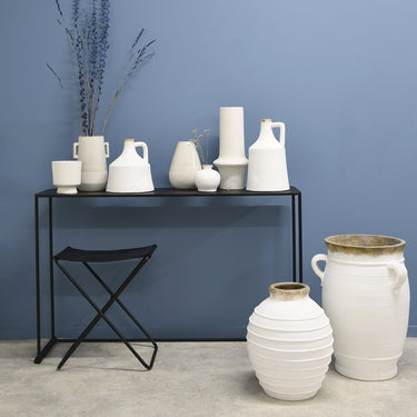 Sicilian Carafe Short - White at Online8 Furniture Auckland NZ