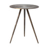 Side Table - Brass Antique at online8 furniture store Auckland