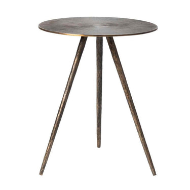 Side Table - Brass Antique at online8 furniture store Auckland