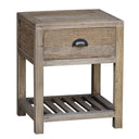 Side Table - Reclaimed Oak at online8 furniture store Auckland
