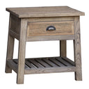 Side Table - Reclaimed Oak at online8 furniture store Auckland
