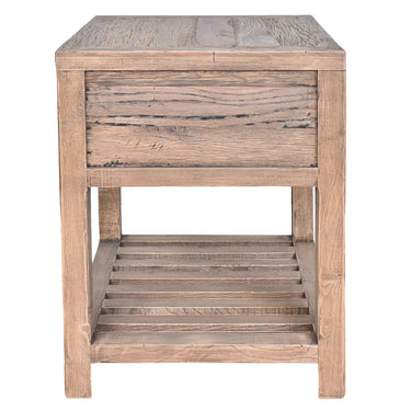 Side Table - Reclaimed Oak at Online8 Furniture Auckland NZ