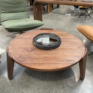 Sierra Round Coffee Table 100cm at online8 furniture store Auckland