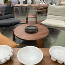 Sierra Round Coffee Table 100cm at online8 furniture store Auckland