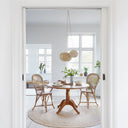 SIKA Fleur Rattan Armchair - Antique at Online8 Furniture Auckland NZ