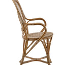 SIKA Fleur Rattan Armchair - Antique at Online8 Furniture Auckland NZ