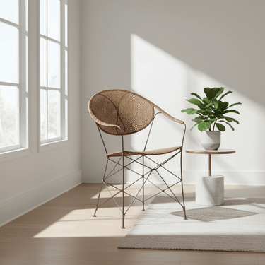 SIKA Icons Funky Dining Chair - Hazelnut at Online8 Furniture Auckland NZ