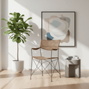 SIKA Icons Rap Dining Chair - Hazelnut at Online8 Furniture Auckland NZ