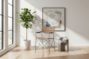 SIKA Icons Rap Dining Chair - Hazelnut at Online8 Furniture Auckland NZ