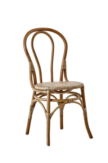 SIKA Originals Lulu Rattan Side Chair - Antique at Online8 Furniture Auckland NZ