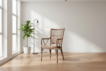 SIKA Originals Piano Rattan Armchair - Antique at Online8 Furniture Auckland NZ