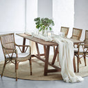 SIKA Originals Piano Rattan Armchair - Antique at Online8 Furniture Auckland NZ