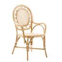 SIKA Originals Romantica Rattan Armchair - Natural at Online8 Furniture Auckland NZ