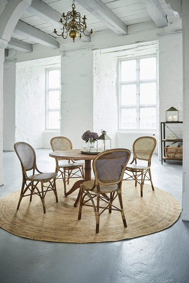 SIKA Originals Rossini Rattan Side Chair - Antique at Online8 Furniture Auckland NZ