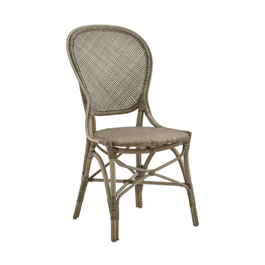 SIKA Originals Rossini Rattan Side Chair - Taupe at Online8 Furniture Auckland NZ