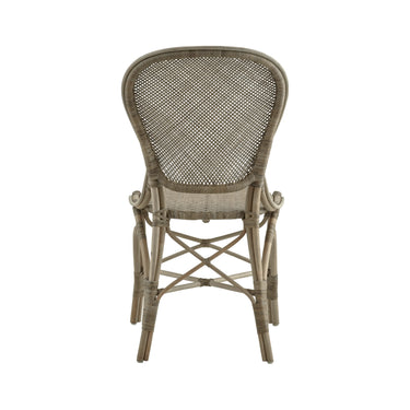 SIKA Originals Rossini Rattan Side Chair - Taupe at Online8 Furniture Auckland NZ