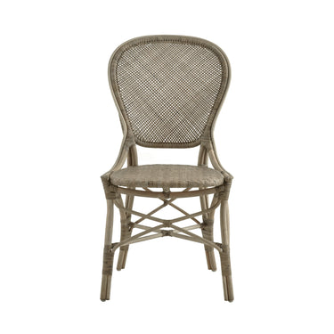 SIKA Originals Rossini Rattan Side Chair - Taupe at Online8 Furniture Auckland NZ