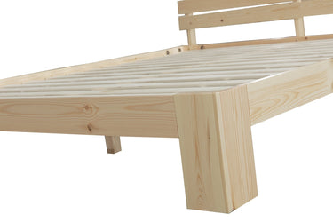 Simple Bed Frame - Double at online8 furniture store Auckland