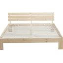 Simple Bed Frame - Double at online8 furniture store Auckland