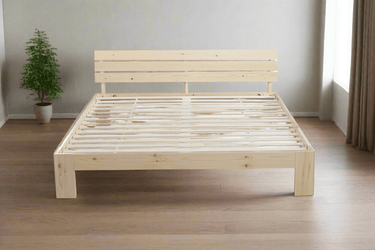 Simple Bed Frame - Double at online8 furniture store Auckland
