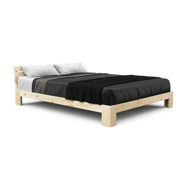 Simple Bed Frame - Queen at online8 furniture store Auckland