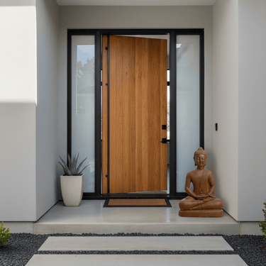 Sitting Buddha Statue - Terracotta 75cm at online8 furniture store Auckland