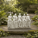 Sitting Thinking Men Statue Indoor | Outdoor at online8 furniture store Auckland