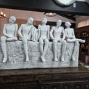 Sitting Thinking Men Statue Indoor | Outdoor at Online8 Furniture Auckland NZ