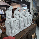 Sitting Thinking Men Statue Indoor | Outdoor at Online8 Furniture Auckland NZ