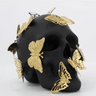 Skull with Metal Butterflies at online8 furniture store Auckland