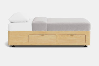 Sleepneat Bed Base With LH Drawer at online8 furniture store Auckland