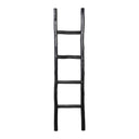 Slim Rustic Ladder – Black at Online8 Furniture Auckland NZ