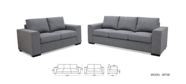 Sloane 3+2 Seat Lounge Suite | Sofa Set | John Young Furniture at online8 furniture store Auckland