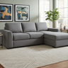 Sloane Large Sofabed with Storage - Charcoal at Online8 Furniture Auckland NZ