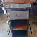 Small Industrial Bar Table at online8 furniture store Auckland