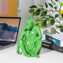 Smokin'Mo Green Ape Statue at online8 furniture store Auckland