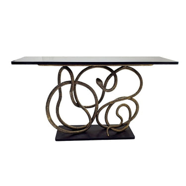 Snake Console Table with Granite Top at online8 furniture store Auckland