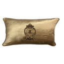 Snugg+Co Cushion Cover- Antique Gold W/Gold Wreath at Online8 Furniture Auckland NZ