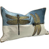 Snugg+Co Cushion Cover - Blue/White/Gold at online8 furniture store Auckland